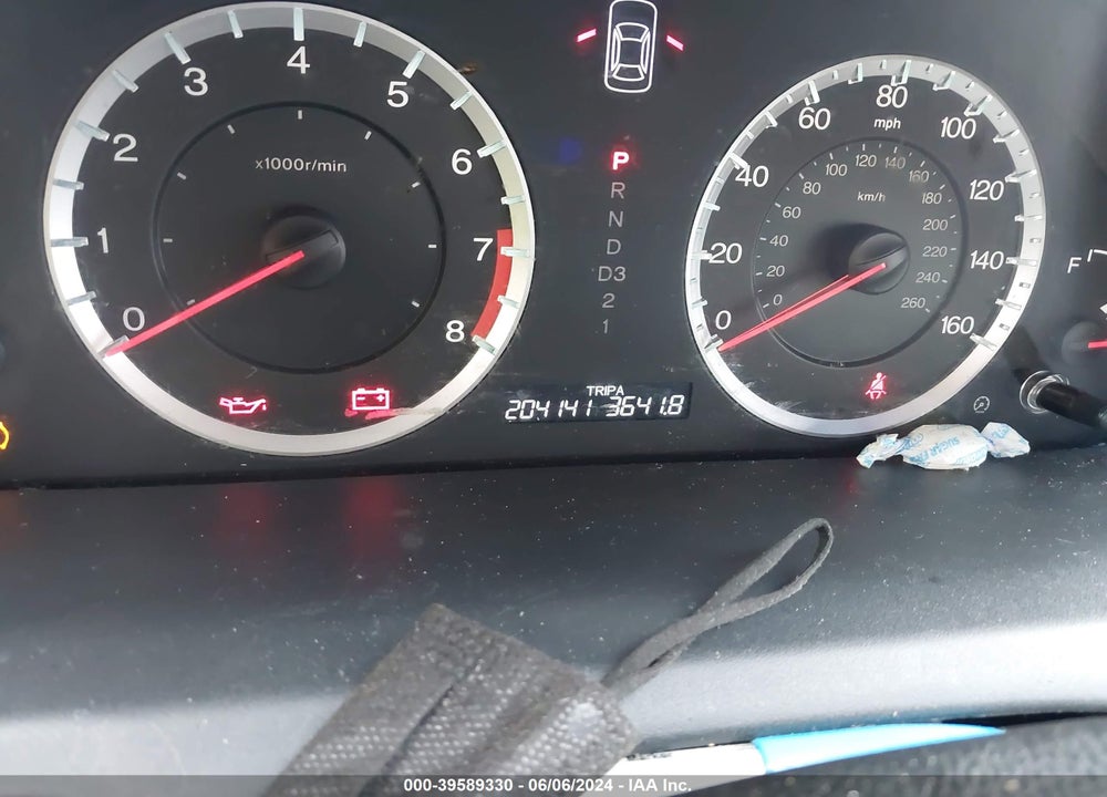 2009 HONDA ACCORD 3.5 EX-L VIN: 1HGCP36889A012686