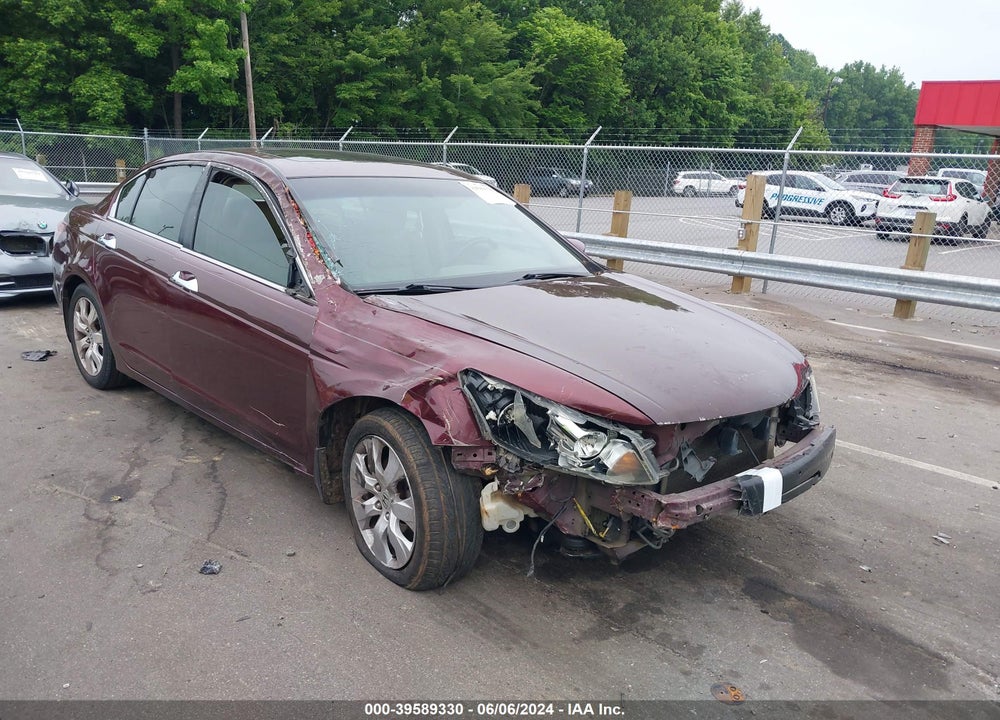 2009 HONDA ACCORD 3.5 EX-L VIN: 1HGCP36889A012686