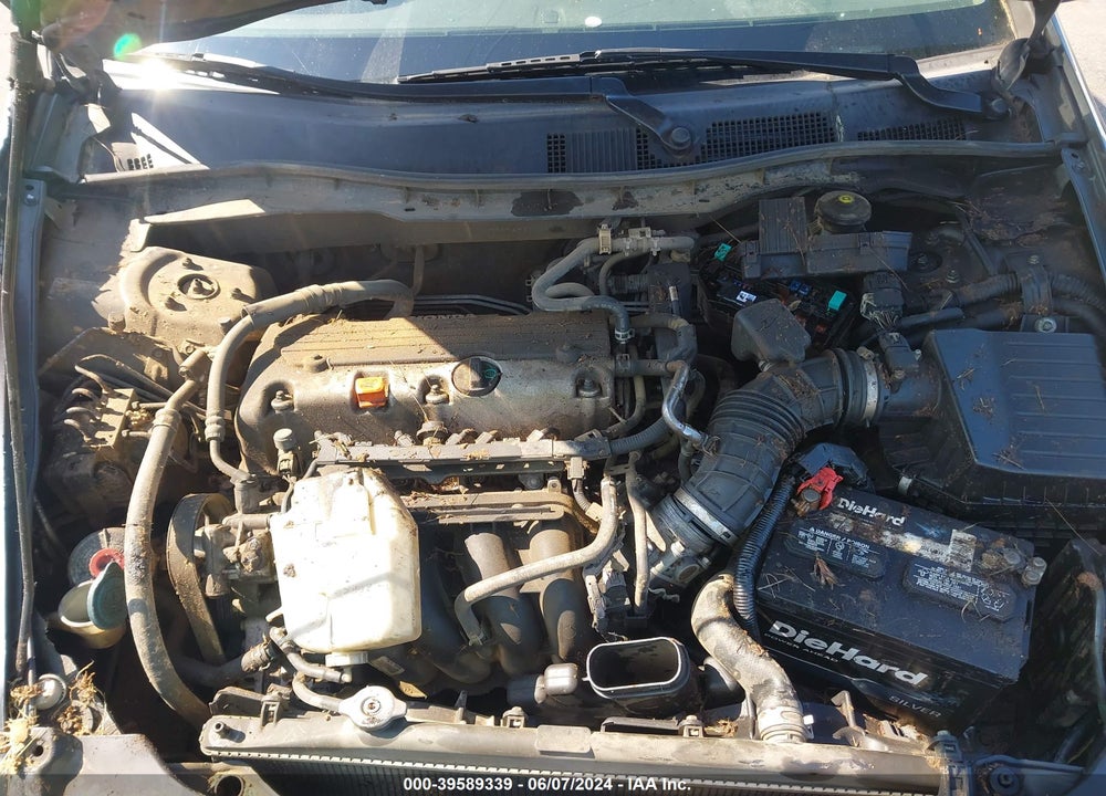2010 HONDA ACCORD 2.4 LX VIN: 1HGCP2F37AA090556
