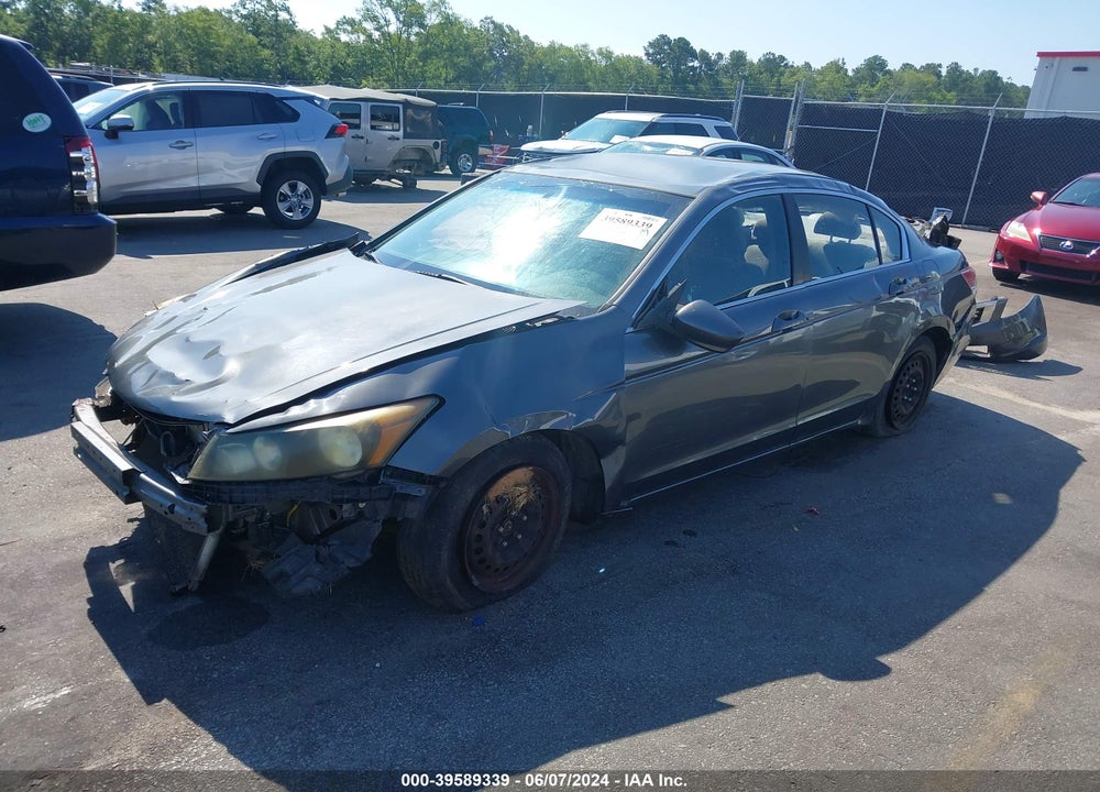 2010 HONDA ACCORD 2.4 LX VIN: 1HGCP2F37AA090556