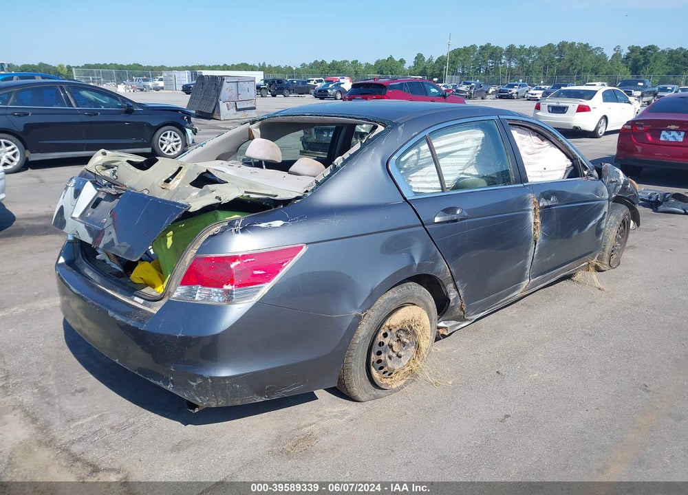 2010 HONDA ACCORD 2.4 LX VIN: 1HGCP2F37AA090556