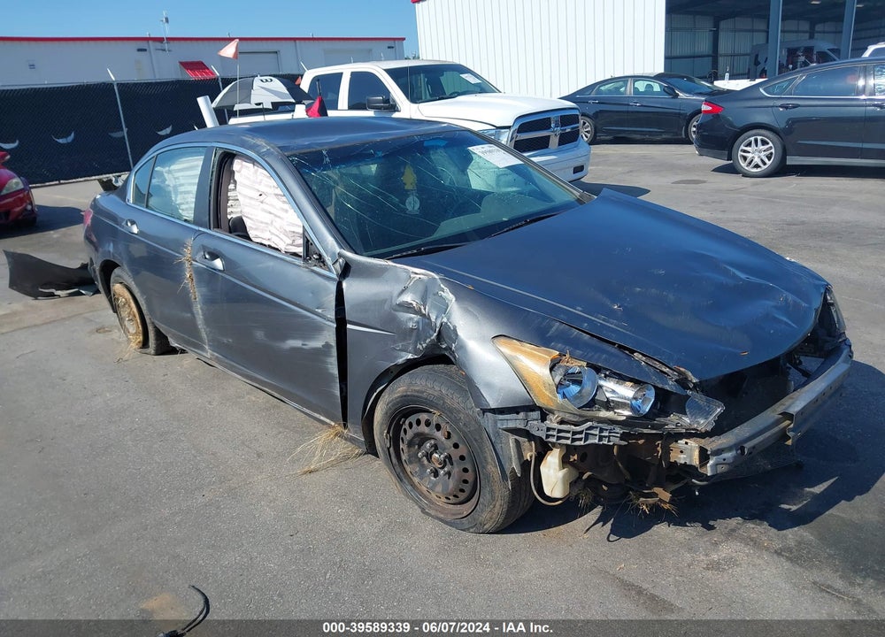 2010 HONDA ACCORD 2.4 LX VIN: 1HGCP2F37AA090556