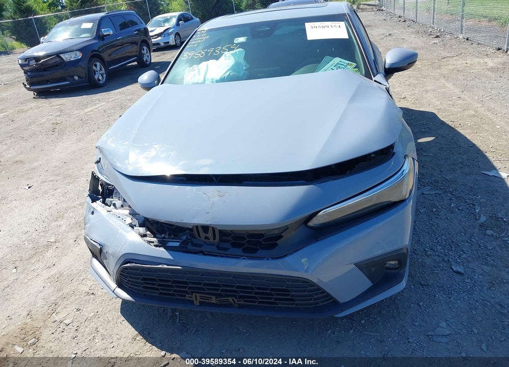 2022 HONDA CIVIC SPORT TOURING VIN: 19XFL1G83NE007915