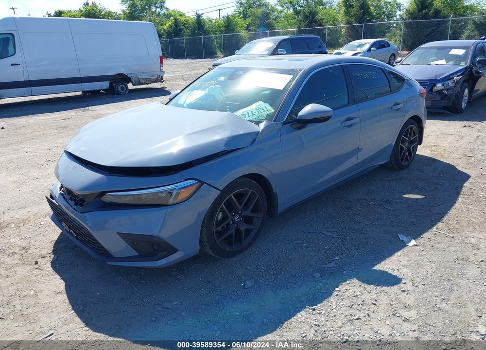 2022 HONDA CIVIC SPORT TOURING VIN: 19XFL1G83NE007915