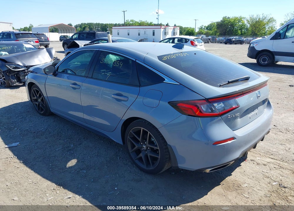 2022 HONDA CIVIC SPORT TOURING VIN: 19XFL1G83NE007915
