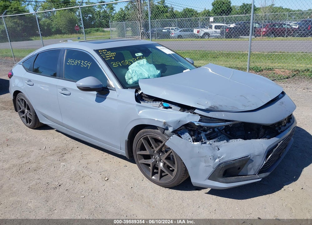 2022 HONDA CIVIC SPORT TOURING VIN: 19XFL1G83NE007915