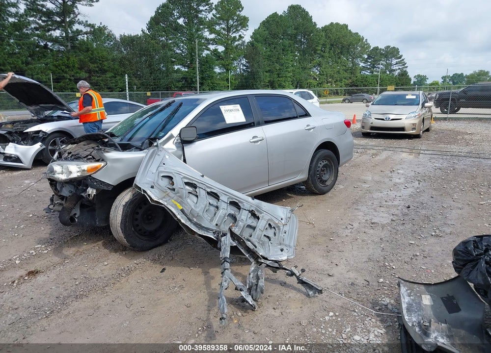 2011 TOYOTA COROLLA LE VIN: 2T1BU4EE7BC710305