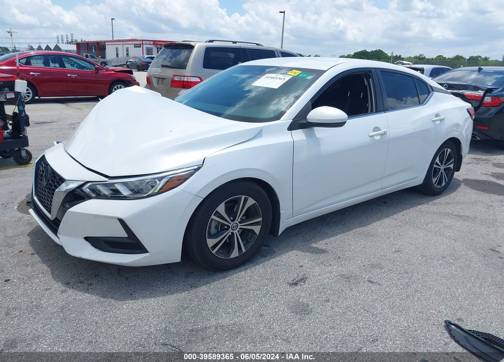 2020 NISSAN SENTRA SV XTRONIC CVT VIN: 3N1AB8CV2LY275807