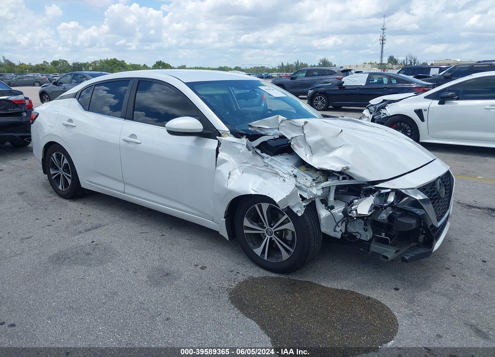 2020 NISSAN SENTRA SV XTRONIC CVT VIN: 3N1AB8CV2LY275807