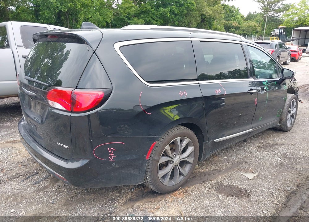 2018 CHRYSLER PACIFICA LIMITED VIN: 2C4RC1GG6JR112722
