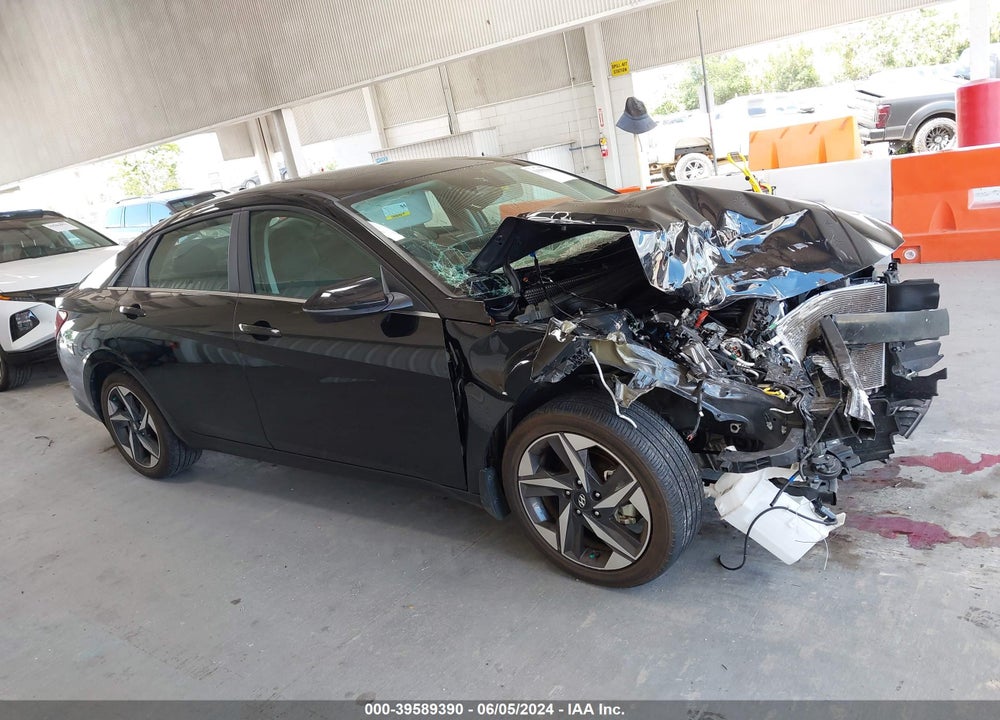 2022 HYUNDAI ELANTRA LIMITED VIN: 5NPLP4AG7NH083917