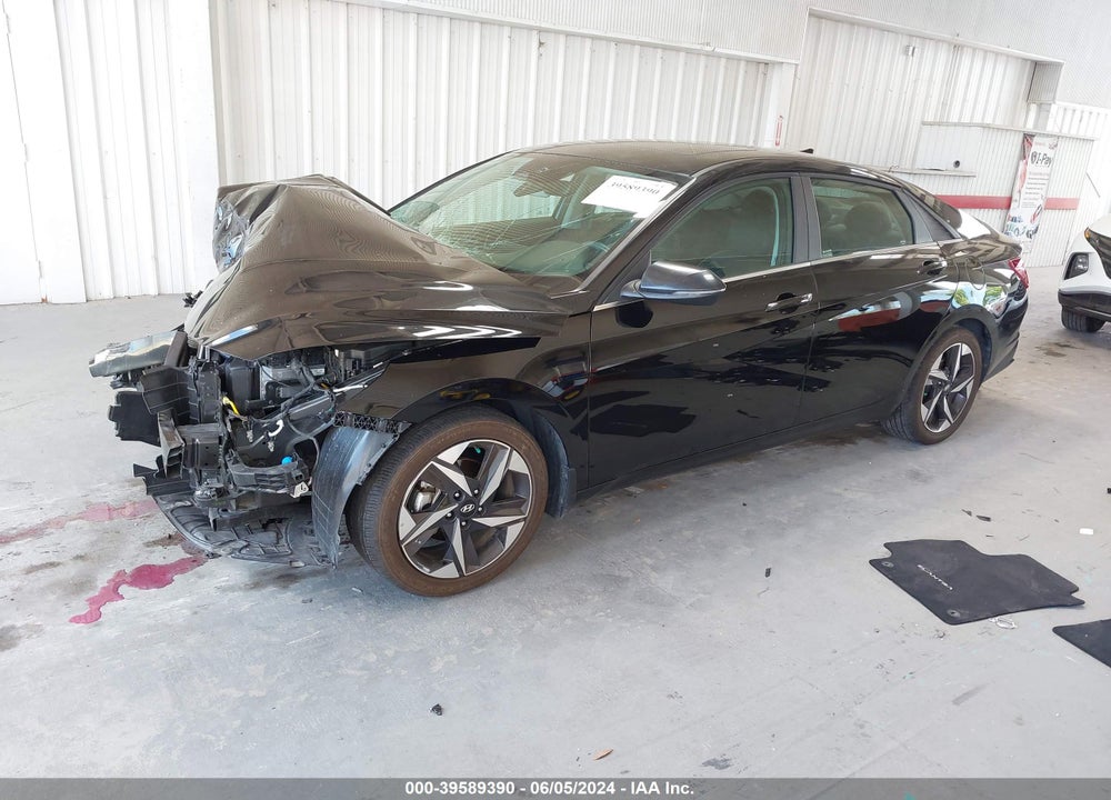 2022 HYUNDAI ELANTRA LIMITED VIN: 5NPLP4AG7NH083917