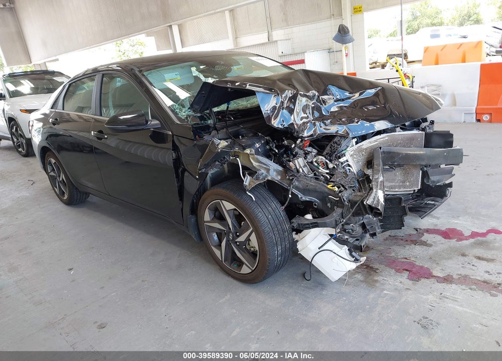 2022 HYUNDAI ELANTRA LIMITED VIN: 5NPLP4AG7NH083917