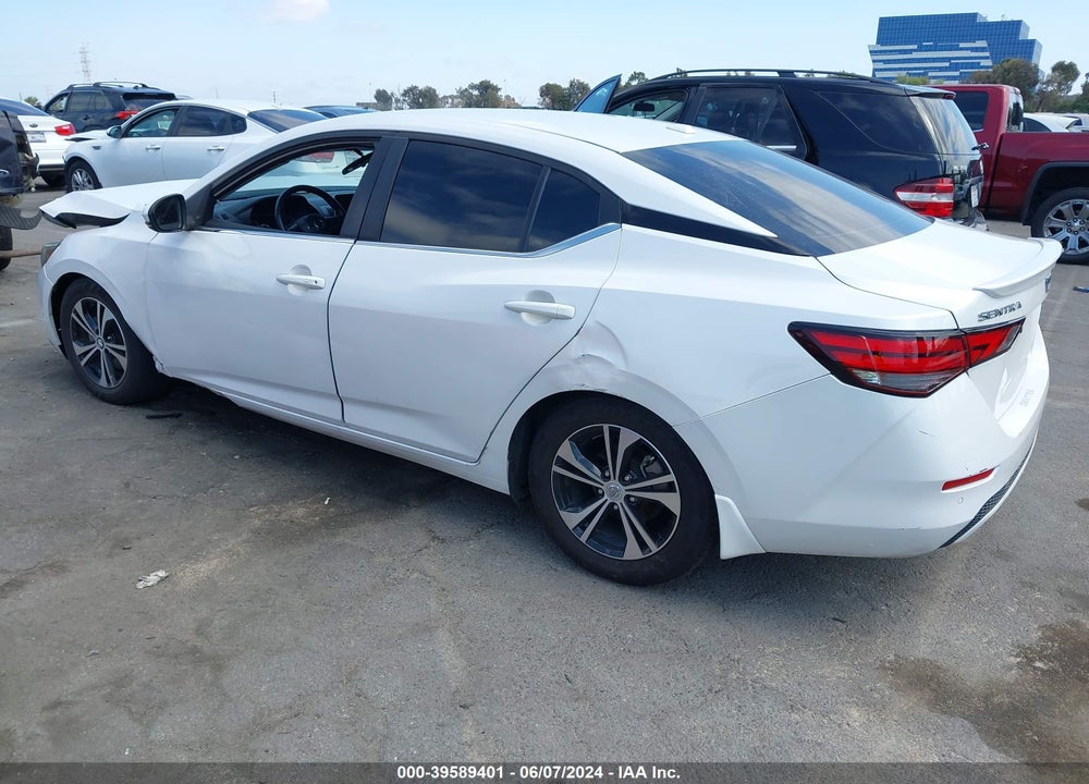 2020 NISSAN SENTRA SV XTRONIC CVT VIN: 3N1AB8CV3LY301542
