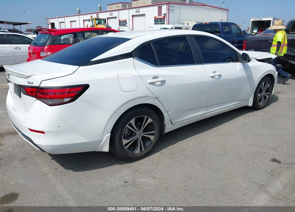 2020 NISSAN SENTRA SV XTRONIC CVT VIN: 3N1AB8CV3LY301542