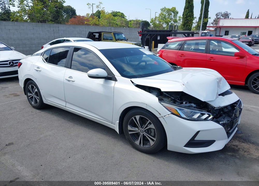 2020 NISSAN SENTRA SV XTRONIC CVT VIN: 3N1AB8CV3LY301542