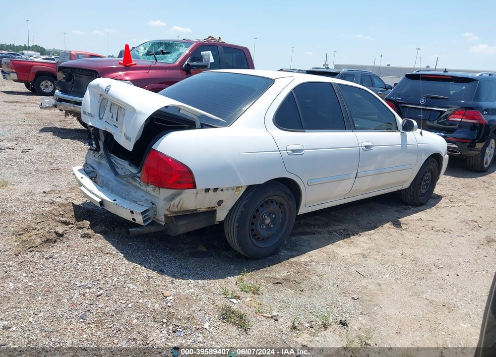 2004 NISSAN SENTRA 1.8S VIN: 3N1CB51D24L846762