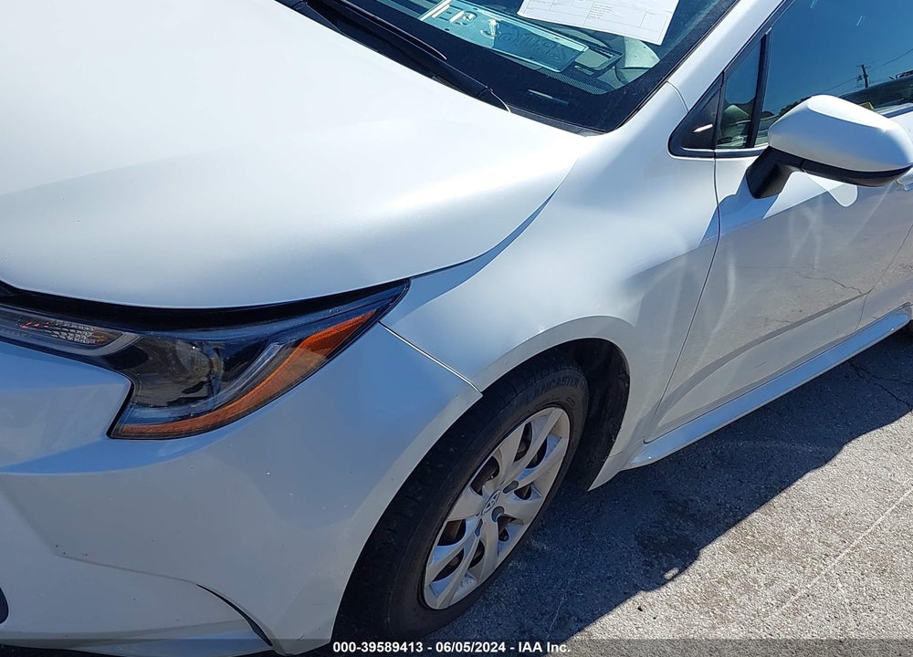 2021 TOYOTA COROLLA LE VIN: JTDEPMAE6MJ163495