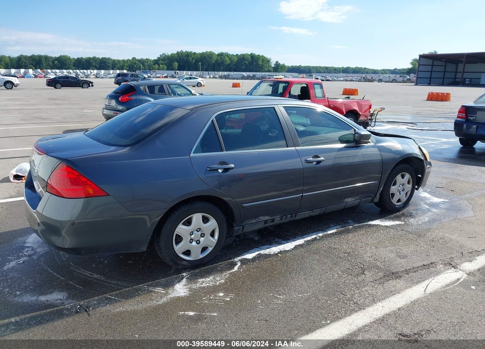 2007 HONDA ACCORD 2.4 LX VIN: 1HGCM56457A051489
