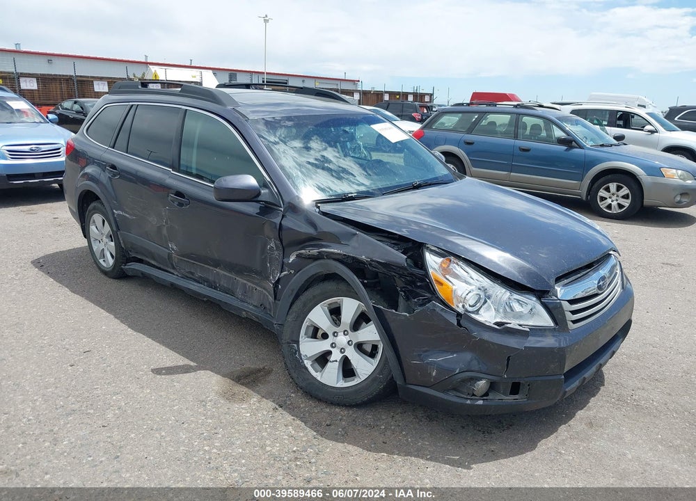 2010 SUBARU OUTBACK 2.5I PREMIUM VIN: 4S4BRCHC4A3327138
