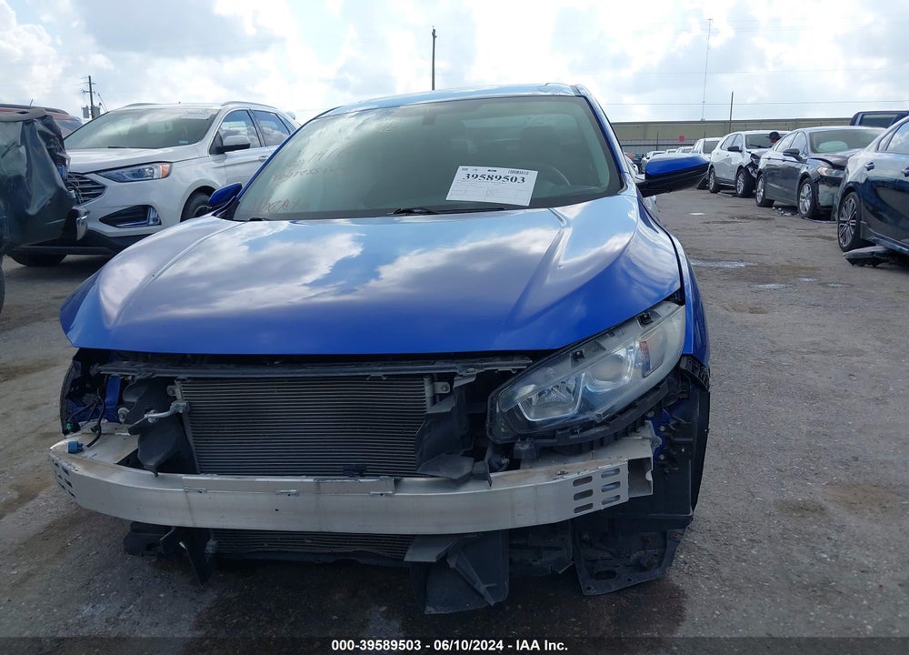 2018 HONDA CIVIC EX VIN: 2HGFC2F7XJH552735