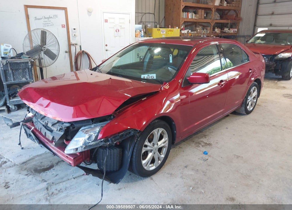 2012 FORD FUSION SE VIN: 3FAHP0HA7CR373638
