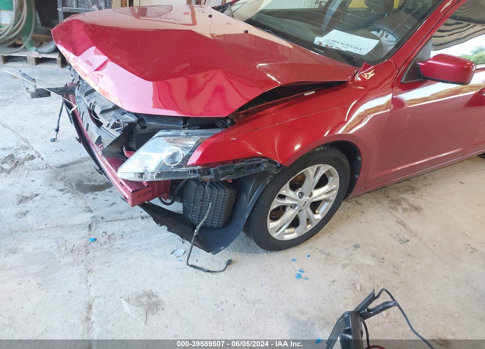 2012 FORD FUSION SE VIN: 3FAHP0HA7CR373638
