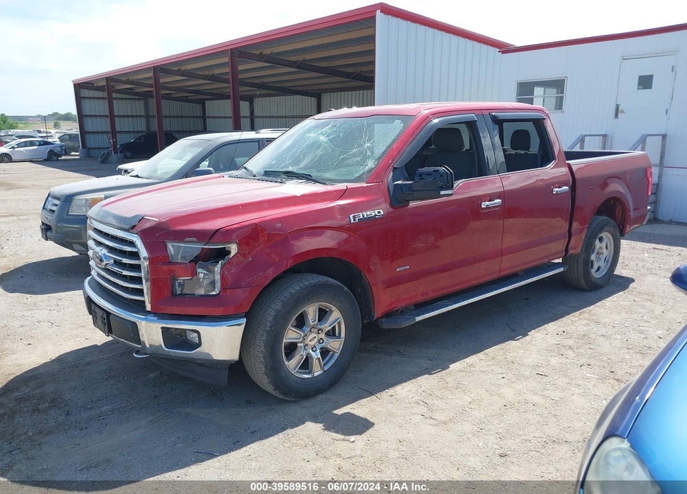 2017 FORD F-150 XLT VIN: 1FTEW1EG2HKD17634