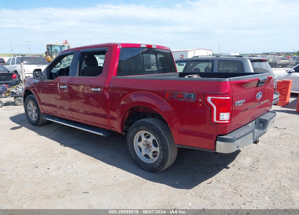 2017 FORD F-150 XLT VIN: 1FTEW1EG2HKD17634