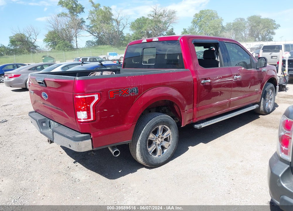 2017 FORD F-150 XLT VIN: 1FTEW1EG2HKD17634