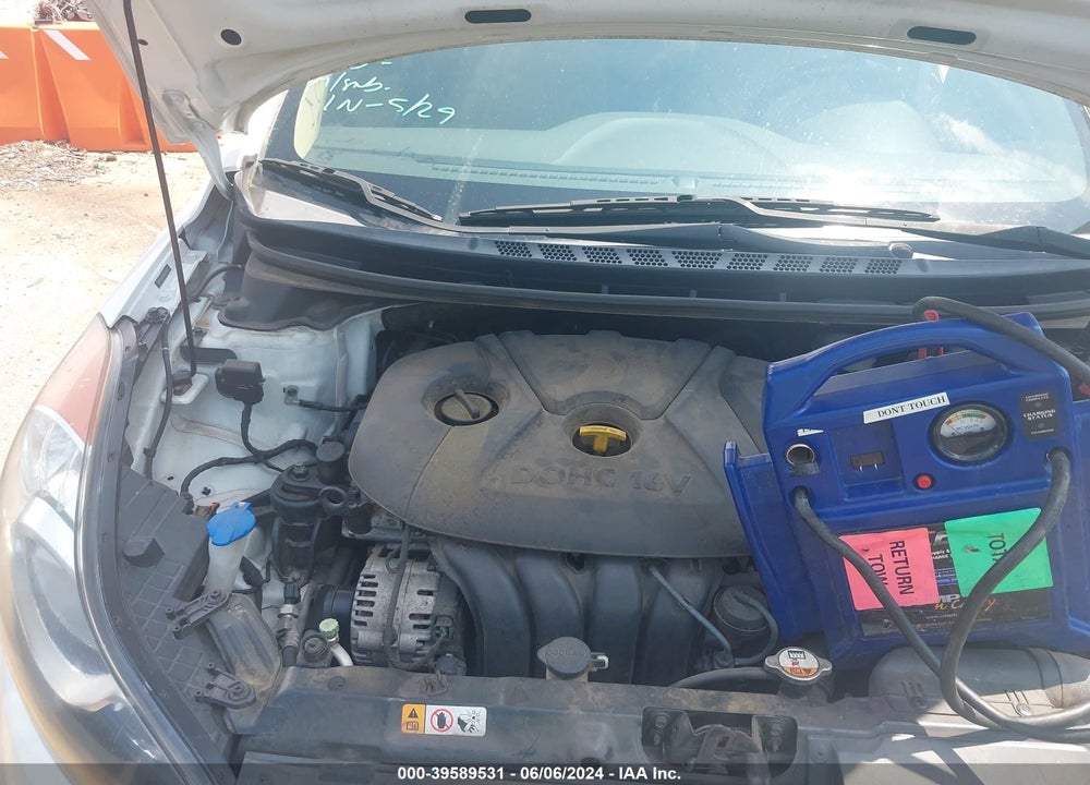 2013 HYUNDAI ELANTRA LIMITED VIN: 5NPDH4AE9DH294020