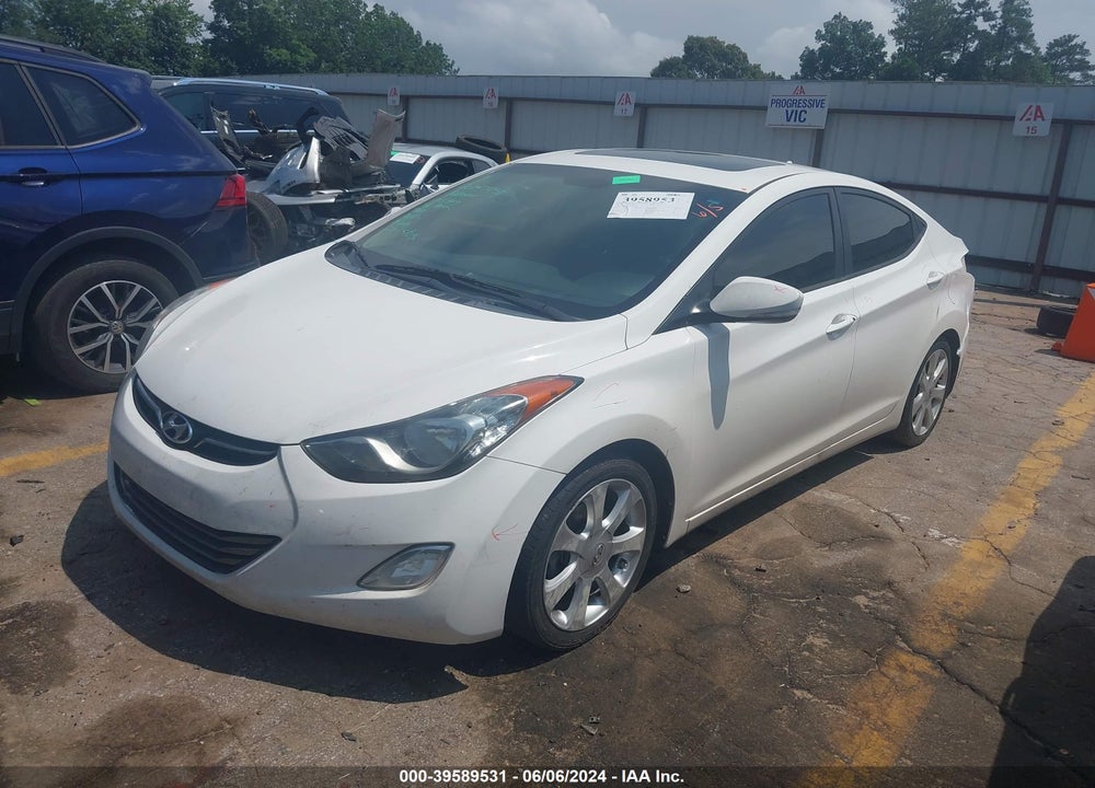 2013 HYUNDAI ELANTRA LIMITED VIN: 5NPDH4AE9DH294020
