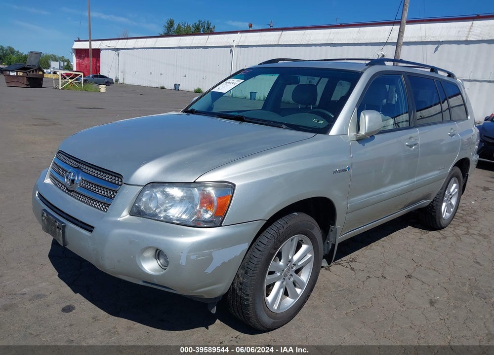 2007 TOYOTA HIGHLANDER HYBRID LIMITED V6 VIN: JTEDW21A170021318