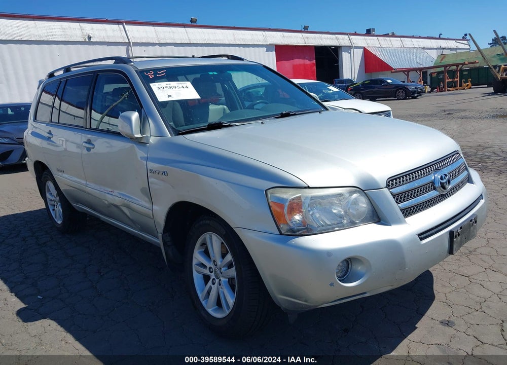 2007 TOYOTA HIGHLANDER HYBRID LIMITED V6 VIN: JTEDW21A170021318