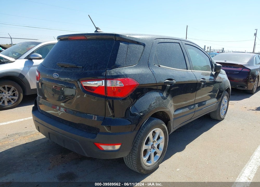 2021 FORD ECOSPORT S VIN: MAJ3S2FE7MC397416