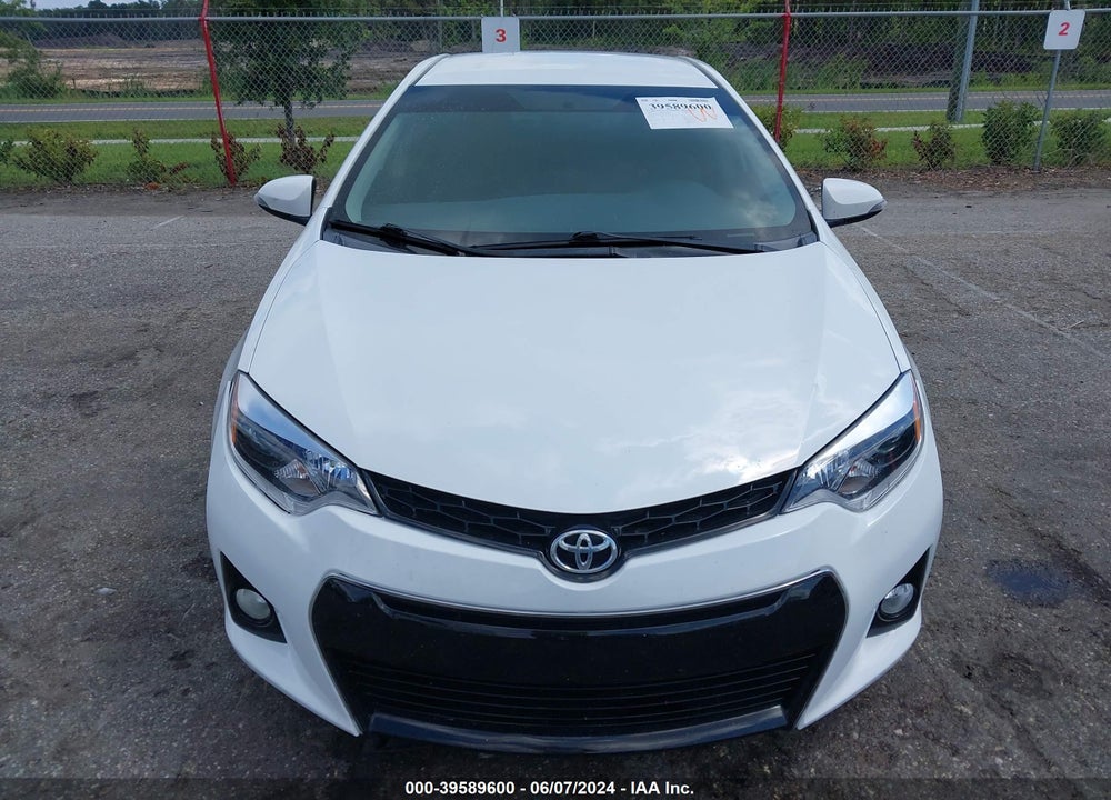 2015 TOYOTA COROLLA S VIN: 5YFBURHE5FP353544