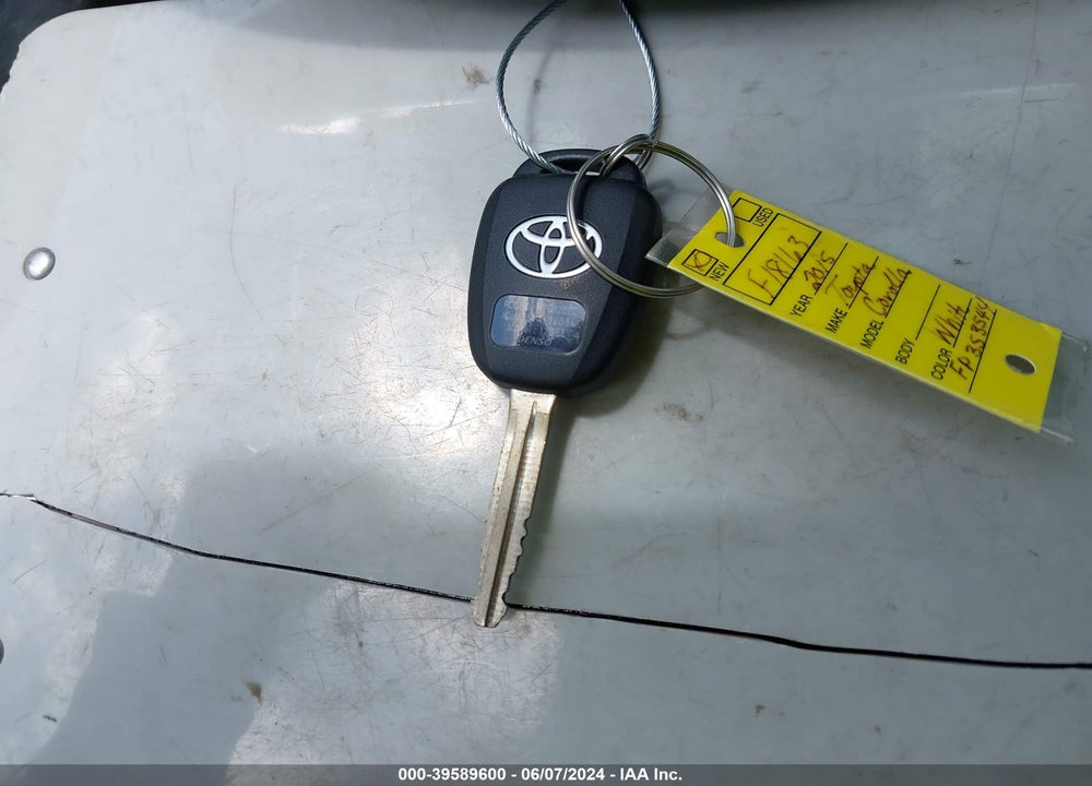 2015 TOYOTA COROLLA S VIN: 5YFBURHE5FP353544