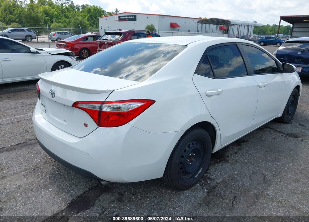 2015 TOYOTA COROLLA S VIN: 5YFBURHE5FP353544