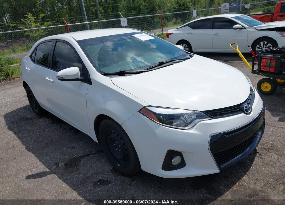 2015 TOYOTA COROLLA S VIN: 5YFBURHE5FP353544