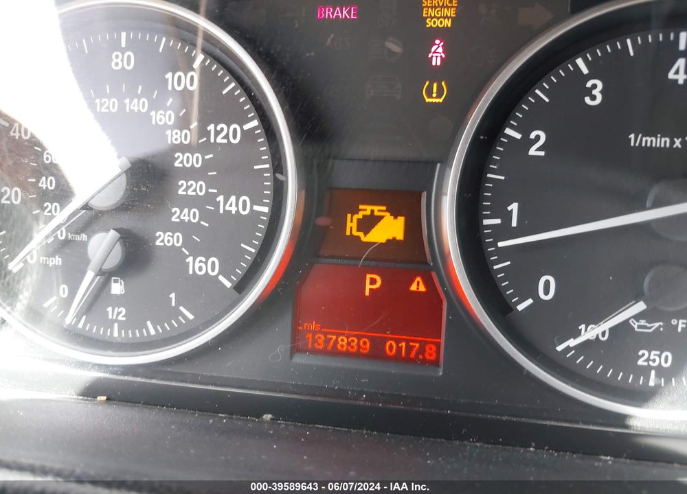 2011 BMW 335I VIN: WBADX7C51BE742553
