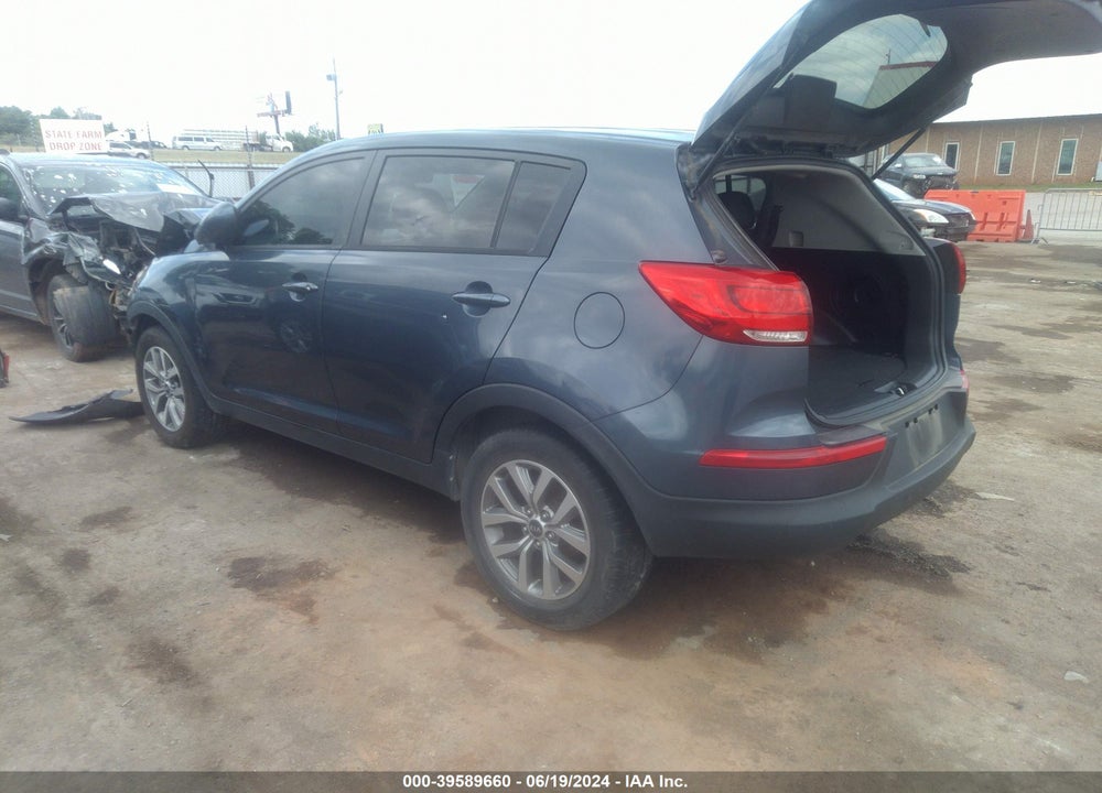 2014 KIA SPORTAGE LX VIN: KNDPB3AC8E7555411