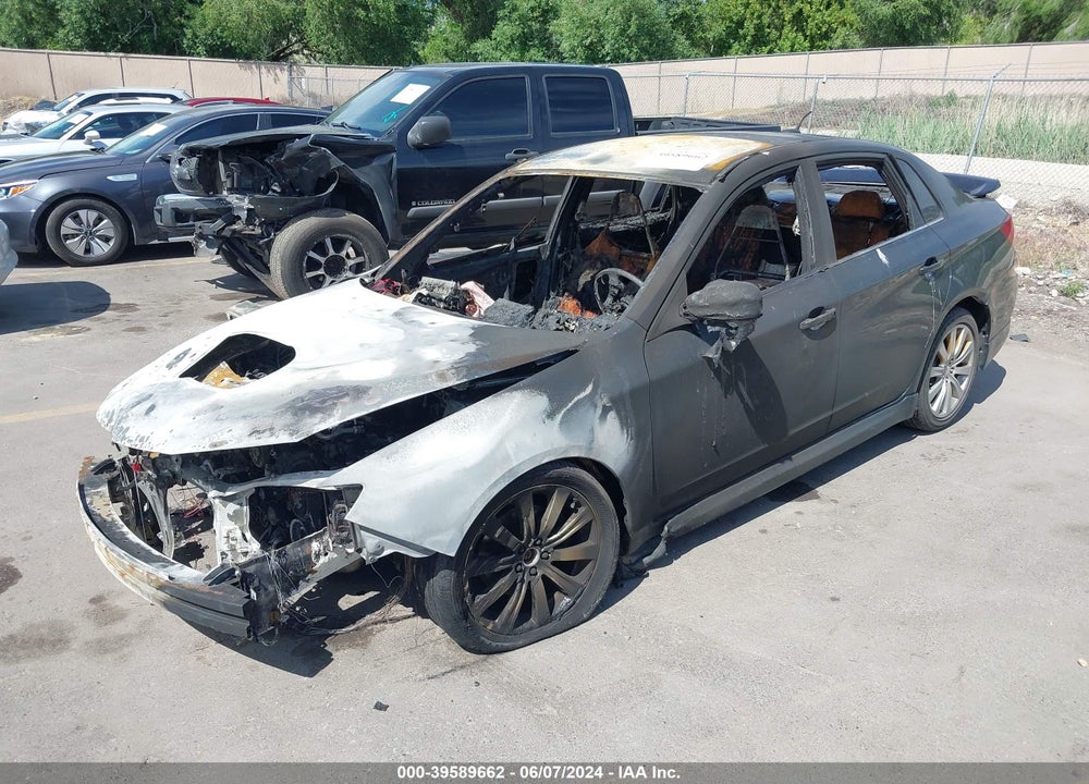 2008 SUBARU IMPREZA WRX VIN: JF1GE75638G515363