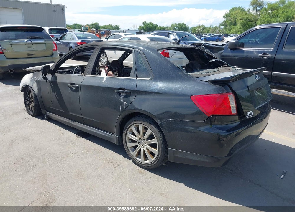 2008 SUBARU IMPREZA WRX VIN: JF1GE75638G515363