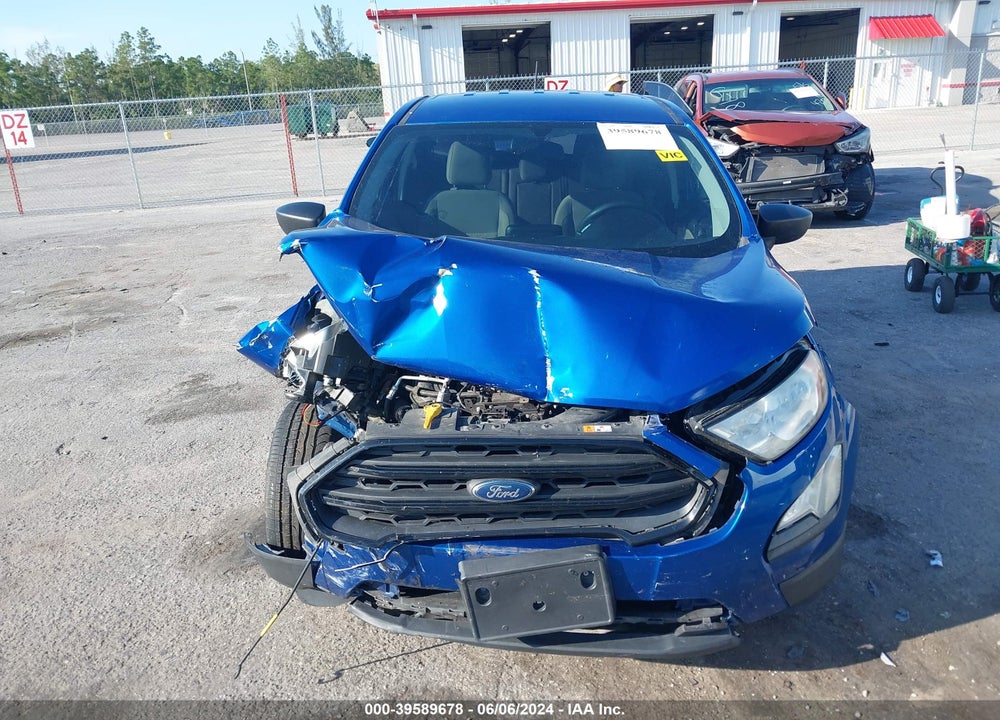 2019 FORD ECOSPORT S VIN: MAJ3S2FE9KC294625