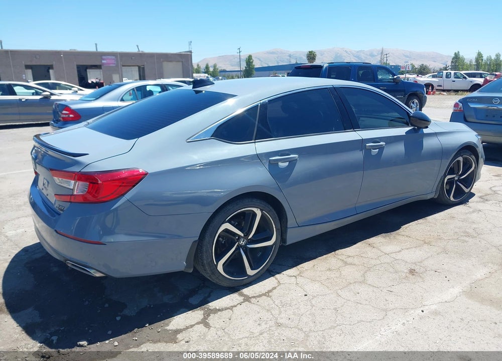 2022 HONDA ACCORD VIN: 1HGCV2F36NA018971