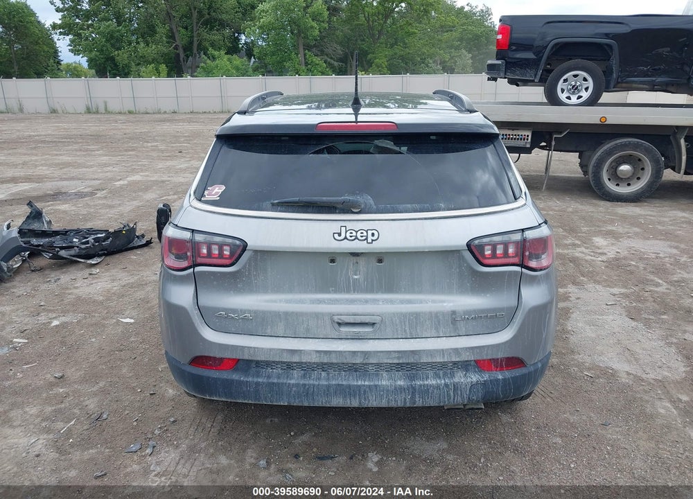 2018 JEEP COMPASS LIMITED 4X4 VIN: 3C4NJDCB8JT354778