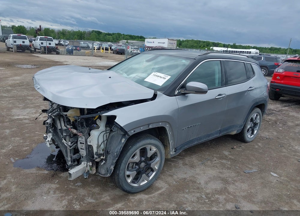 2018 JEEP COMPASS LIMITED 4X4 VIN: 3C4NJDCB8JT354778