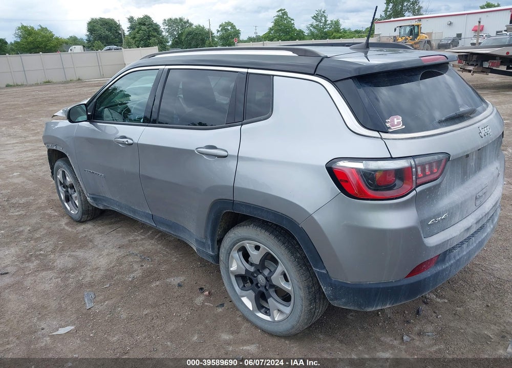 2018 JEEP COMPASS LIMITED 4X4 VIN: 3C4NJDCB8JT354778