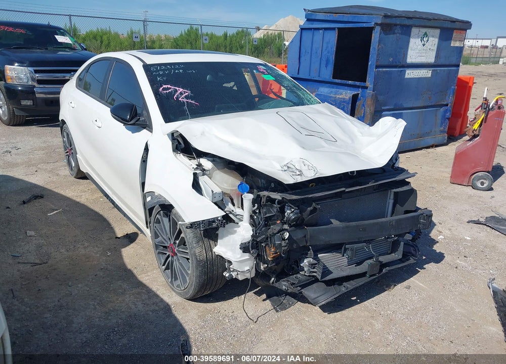 2022 KIA FORTE GT VIN: 3KPF44AC9NE462120
