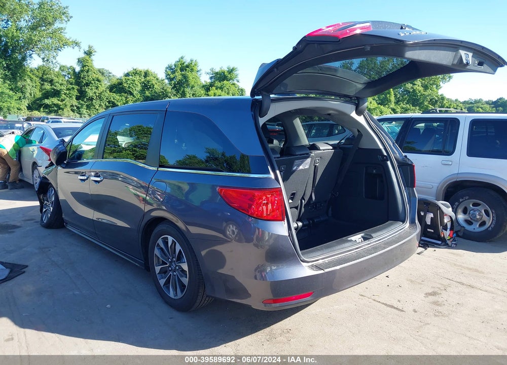 2024 HONDA ODYSSEY EX-L VIN: 5FNRL6H66RB049812